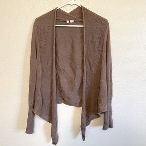 Anthro Moth Wrap Cardigan S GUC